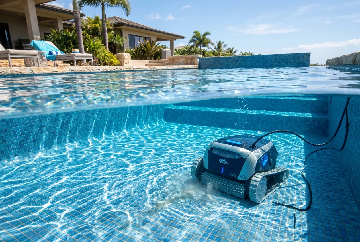 Pierwszy robot do czyszczenia basenów Ecovacs